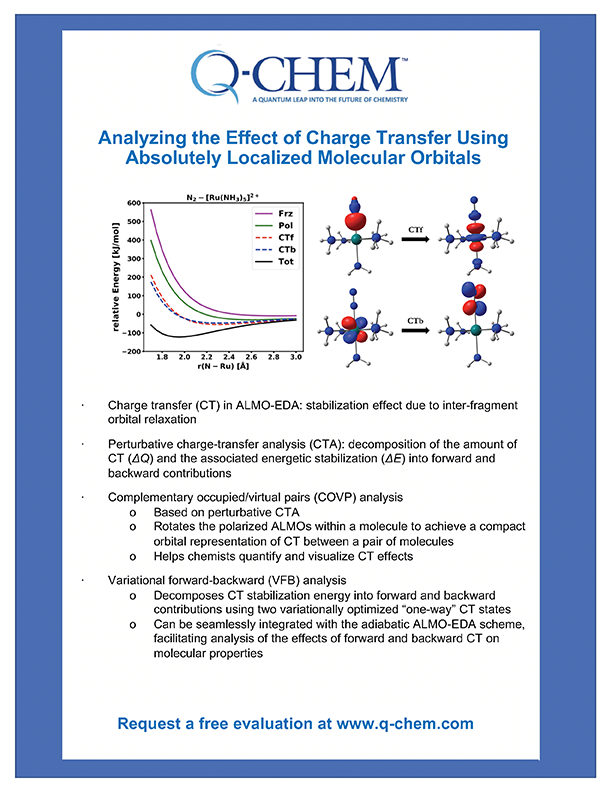Analyzing the Effect of Charge Transfer Using Absolutely Localized Molecular Orbitals whitepaper