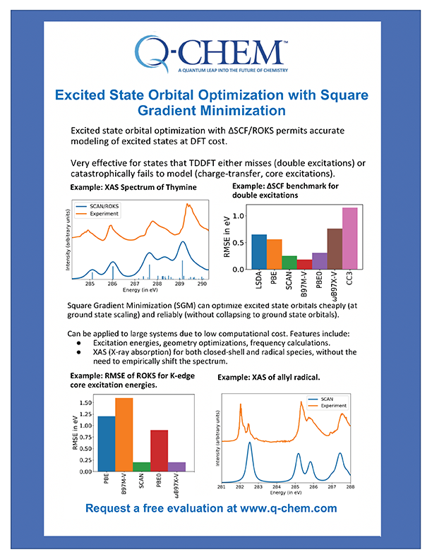 Excited State Orbital Optimization with Square Gradient Minimization