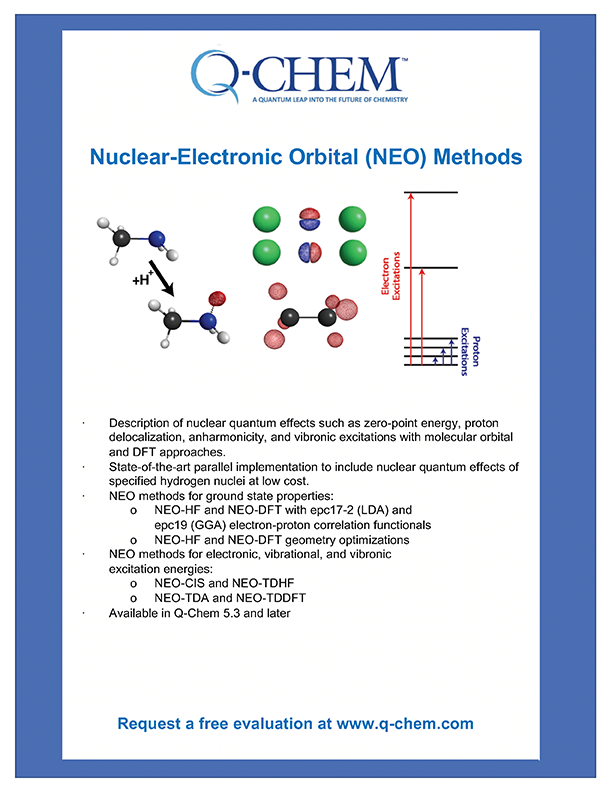Nuclear-Electronic Orbital (NEO) Methods whitepaper