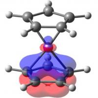 Ferrocene with localized orbitals