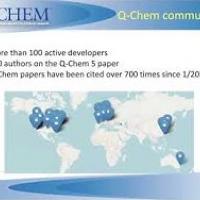 Map showing Q-Chem developer groups across the globe