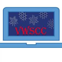 VWSCC Logo (blue laptop with red text on the screen reading "VWSCC" alongside snowflakes)